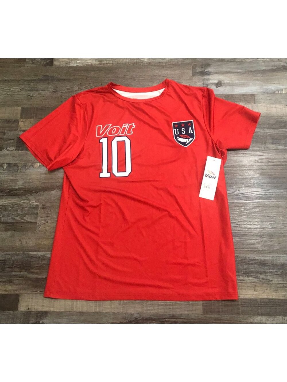 Voit Team USA Mens 2XL United States Soccer Jersey New with Tags
